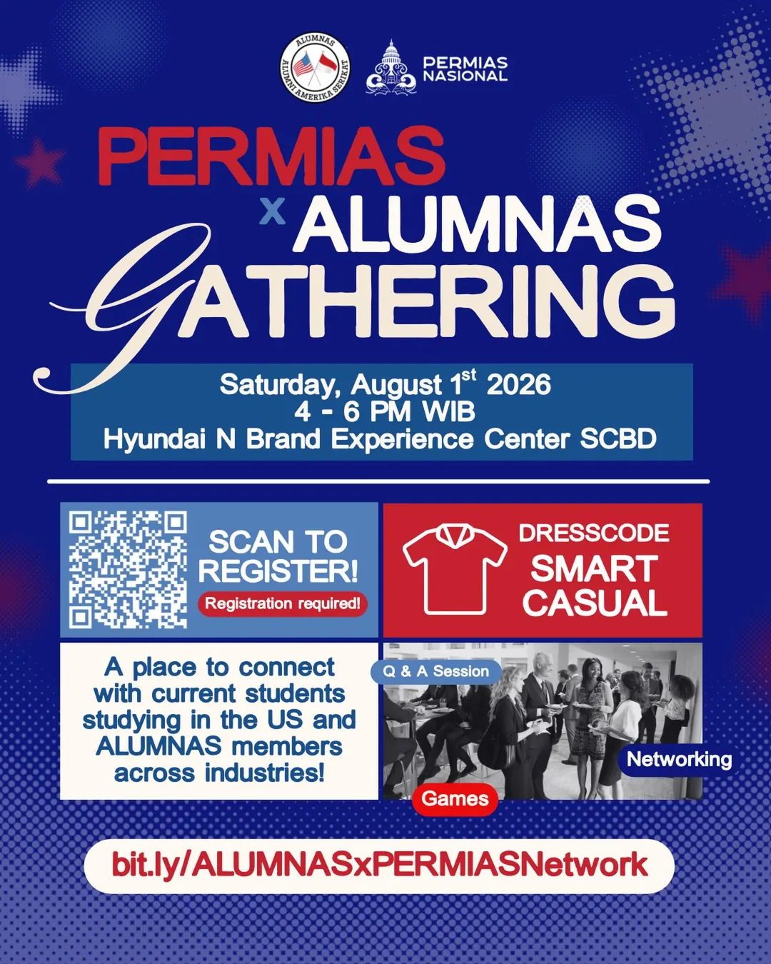 Announcement image: PERMIAS x ALUMNAS Networking Gathering