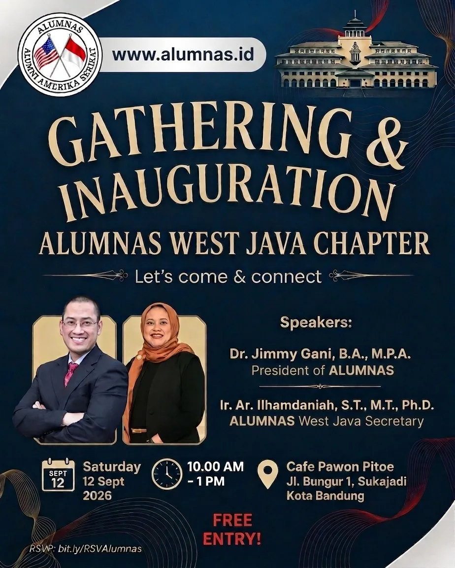 Announcement image: ALUMNAS West Java Chapter Gathering & Inauguration