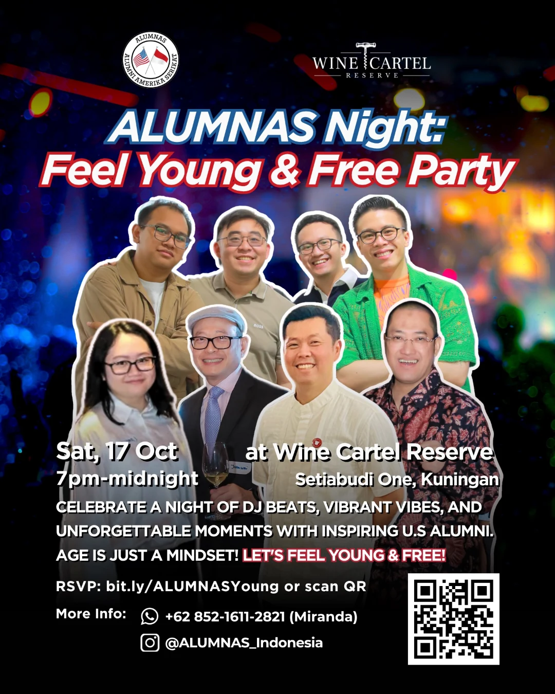 Announcement image: ALUMNAS Night: Feel Young & Free Party
