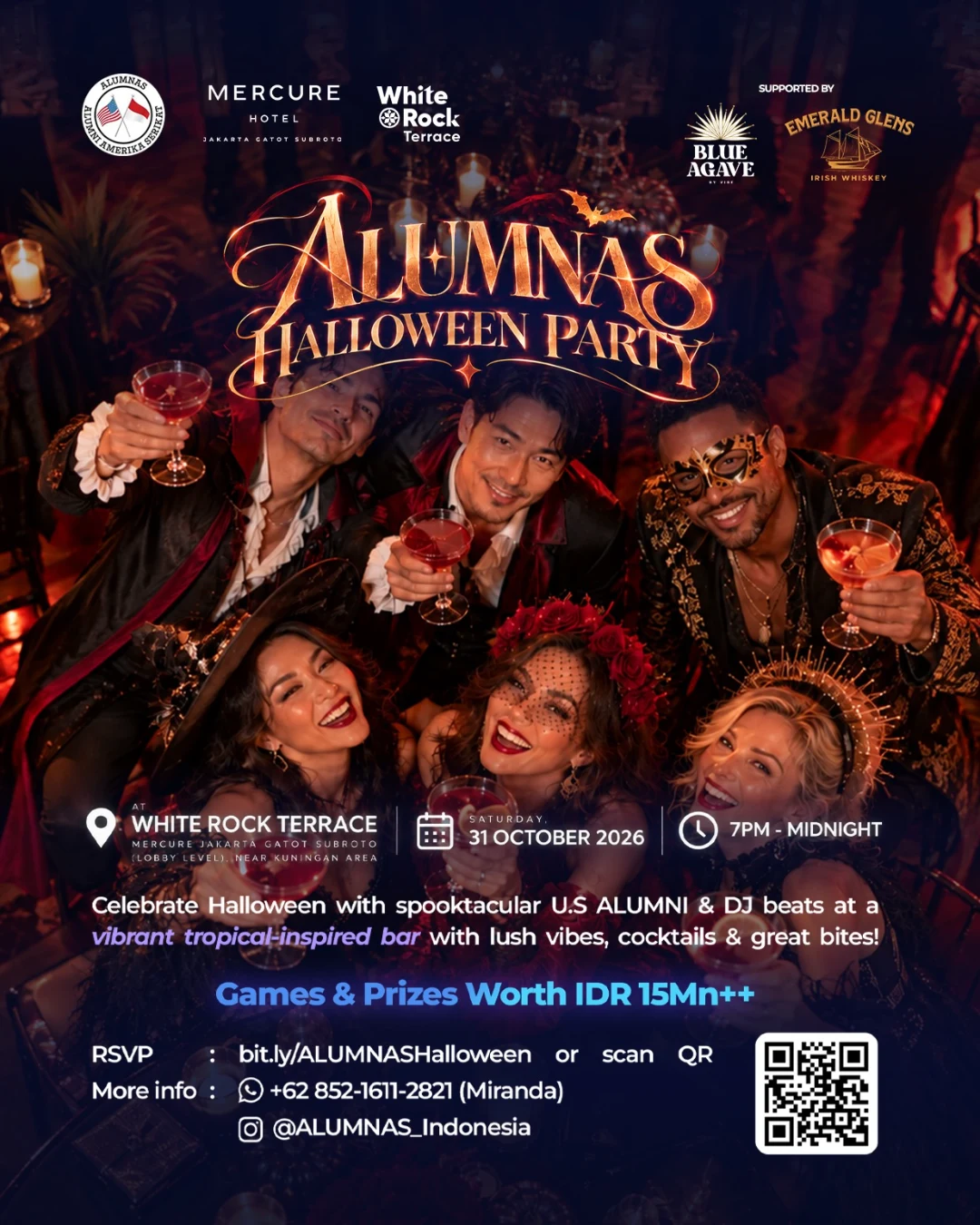 Announcement image: ALUMNAS Halloween Party